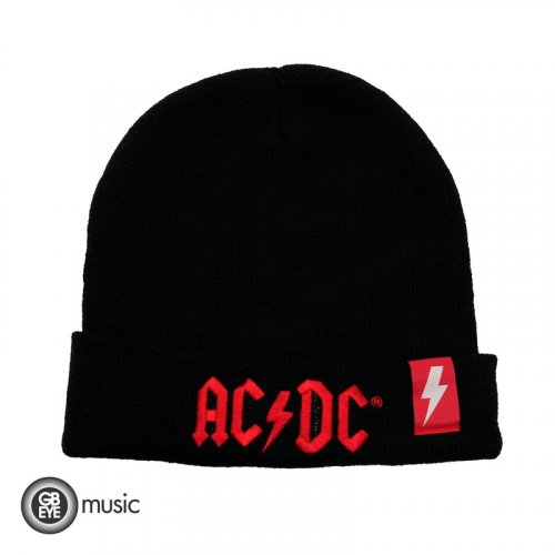 Pipo: AC/DC - Logo, Red on Black