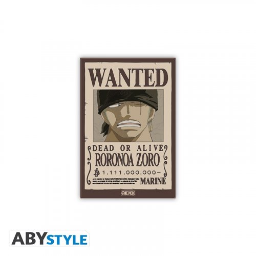 Magneetti: One Piece - Wanted Zoro