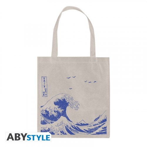 Laukku: Hokusai - Great Wave, Tote Bag