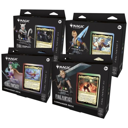 MtG: Final Fantasy Commander Deck Bundle (4)