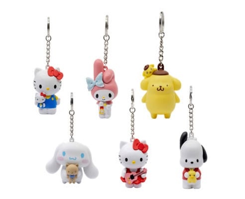 Avaimenper�: Sanrio Pocket Hero - Hello Kitty and Friends (Satunnainen)