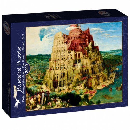 Palapeli: Pieter Bruegel the Elder - The Tower of Babel, 1563 (2000)