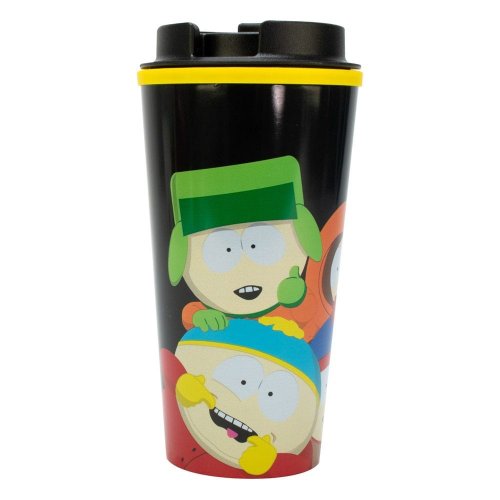 Matkamuki: South Park - Thumbs Up, Black Thermo Cup (450ml)
