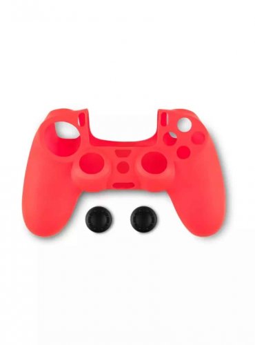 Spartan Gear: Controller Silicon Skin and Thumb Grips (Red)