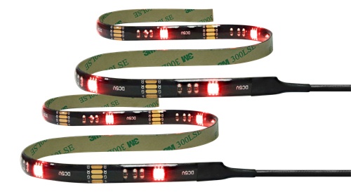 Lednauha: Deltaco Gaming - Flexible RGB LED Strip 2x50cm (USB)