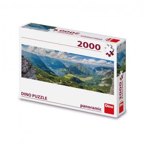 Palapeli: View of the Alps - Panoramic Puzzle (2000)