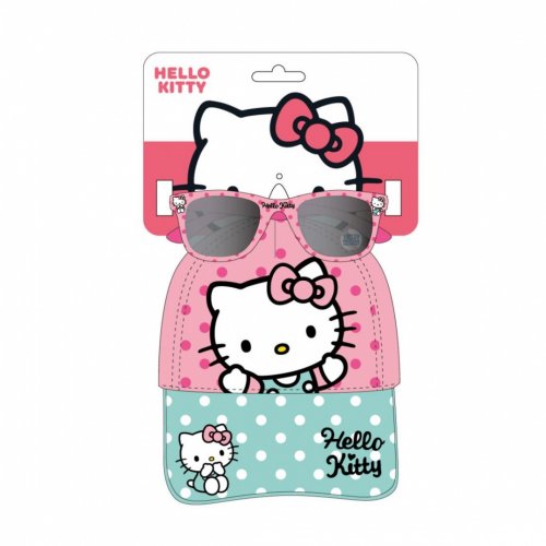 Aurinkolasit: Hello Kitty - Cap Set Of Sunglasses