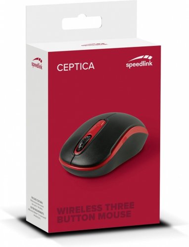 Speedlink: Ceptica Mouse - Wireless, Black-Red