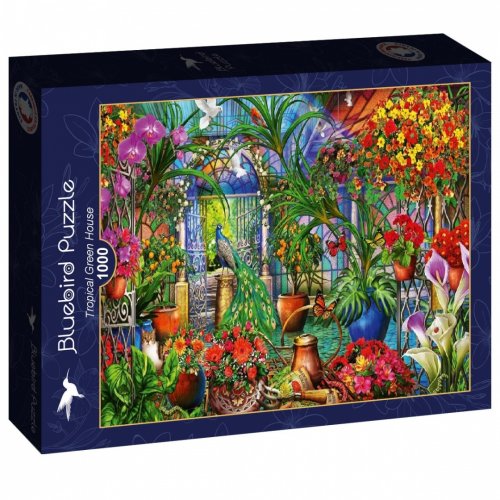 Palapeli: Tropical Green House (1000)