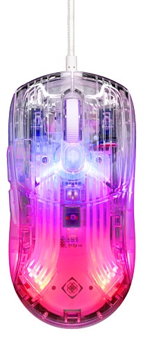 Deltaco Gaming: DM330 Transparent RGB Langallinen Pelihiiri