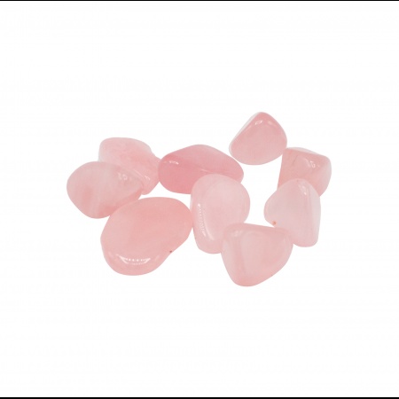 Henkikivet: Medium Tumble Stones - Rose Quartz K (24kpl)