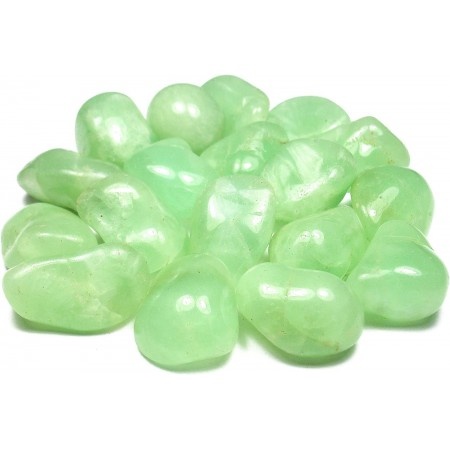 Henkikivet: Large Tumble Stones - Prehnite (A Grade, 24kpl)