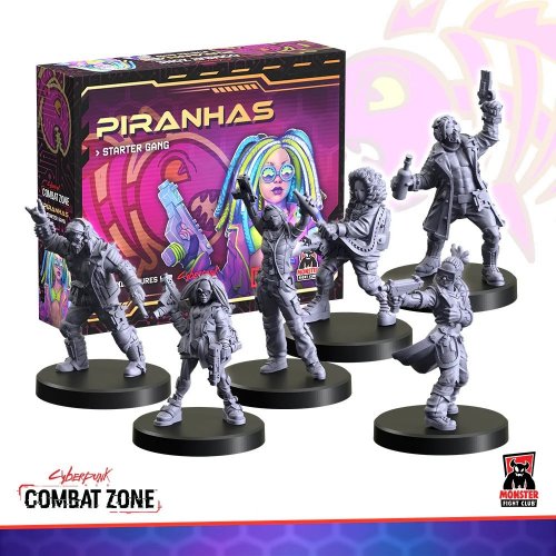 Cyberpunk RED: Combat Zone - Piranha Faction Starter