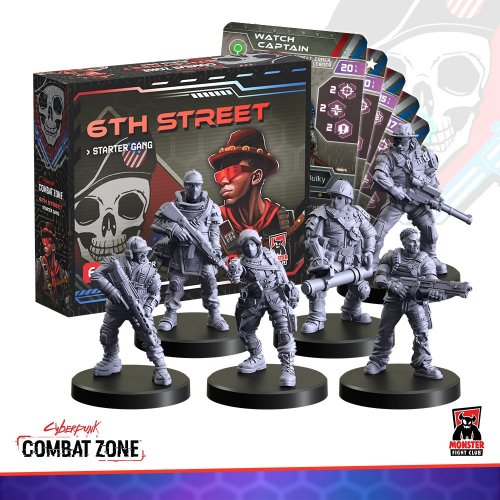 Cyberpunk RED: Combat Zone - 6th Street Faction Starter