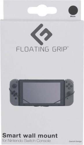 Floating Grip: Nintendo Switch Console Wall Mount, Black