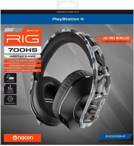 Nacon: RIG 700HS - Ultralight Wireless Headset (Artic Camo)