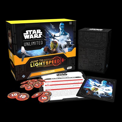 Star Wars Unlimited: Jump To Lightspeed Prerelease Box