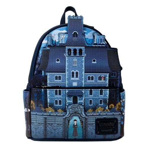 Reppu: Wednesday By Loungefly - Mini Nevermore Academy