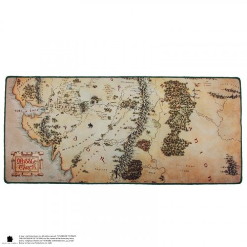 Hiirimatto: Lord Of The Rings - Middle Earth Map (80x35cm)
