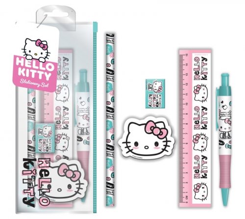 Kirjoitustarvikesetti: Hello Kitty - Pastel Kitty
