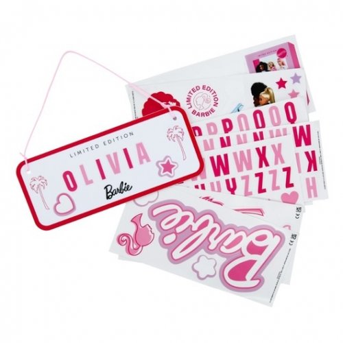 Kyltti: Barbie - Customisable Room Sign Set (25x10cm)