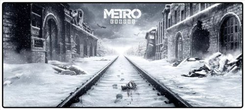 Hiirimatto: Metro Exodus - Winter (80x35cm)