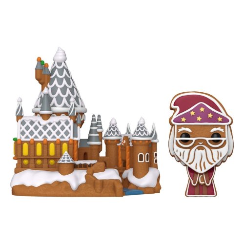 Funko Pop! Town: Harry Potter - Dumbledore & Hogwarts (9cm)