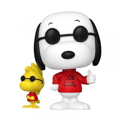 Funko Pop! & Buddy: Peanuts - Joe Cool with Woodstock (9cm)