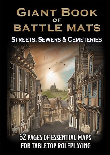Giant Book of Battle Mats: Streets, Sewers & Cemeteries