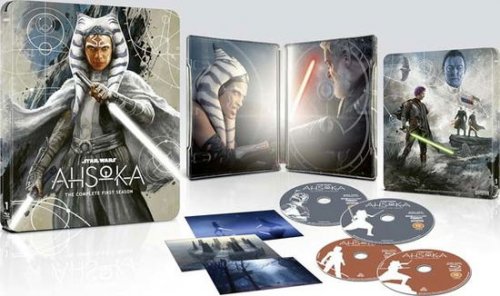 Ahsoka: Season 1 - Limited Edition Steelbook 4k Ultra HD (Blu-Ray)