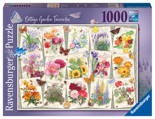 Palapeli: Garden Flowers (1000)