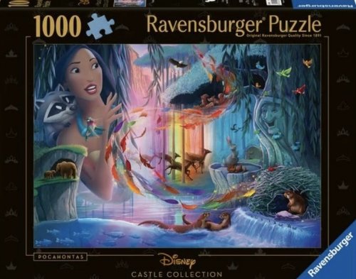 Palapeli: Disney - Pocahontas Castle (1000)