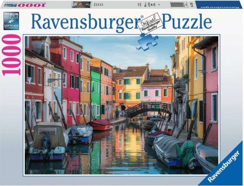 Palapeli: Burano Canal Venice (1000)