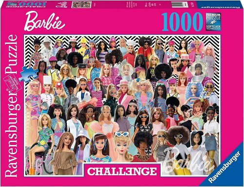 Palapeli: Challenge Barbie (1000)