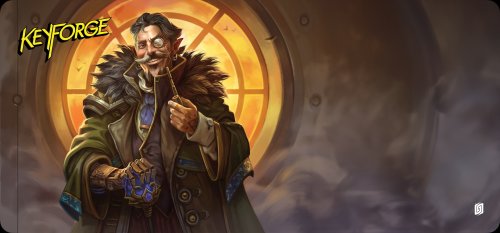 KeyForge: Playmat - Skyborn - "Viscount Aerys" Extra-Wide