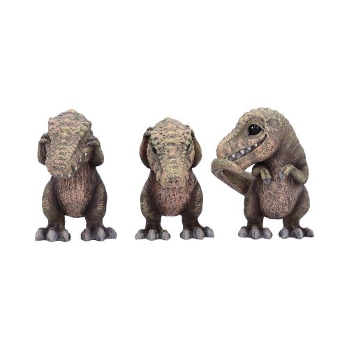 Nemesis: Three Wise Tyrannosaurus Rex (9cm)