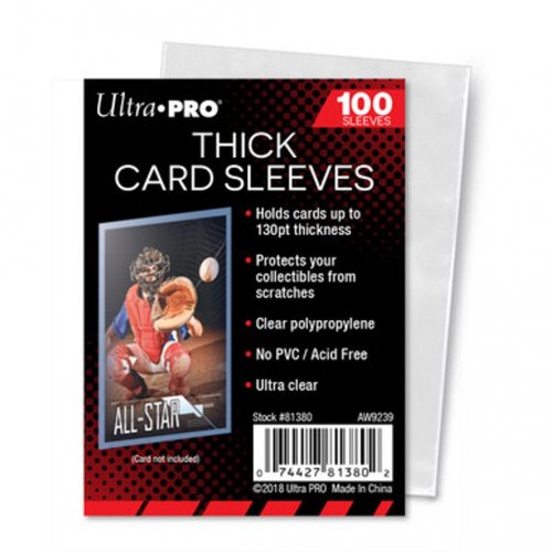 Ultra Pro Sleeves: Thick Card Sleeves (100kpl) [kortinsuoja]
