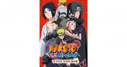 V�rityskirja: Naruto Shippuden: Official Coloring Book