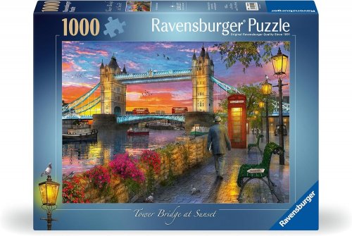 Palapeli: Tower Bridge At Sunset (1000)
