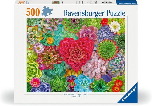 Palapeli: Succulent Love (500)