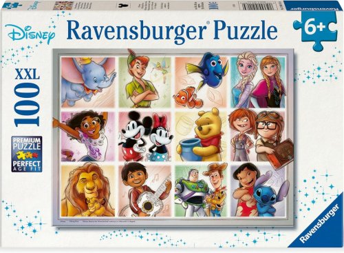 Palapeli: Disney Multicharacter XXL (100)
