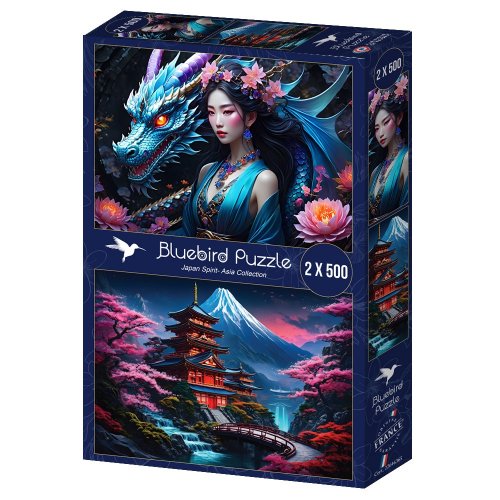 Palapeli: Japan Spirit - Asia Collection (2x500)