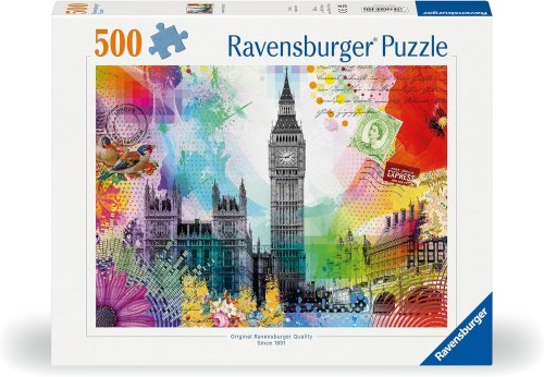 Palapeli: London Postcard (500)