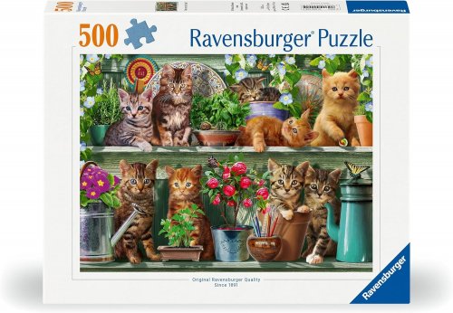 Palapeli: Cats On The Shelf (500)