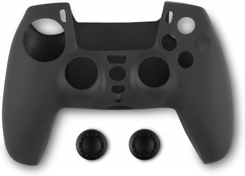 Spartan Gear: Silicon Skin Cover And Thumb Grips (Black)