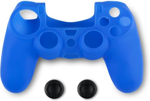 Spartan Gear: Silicon Skin Cover And Thumb Grips (Blue)