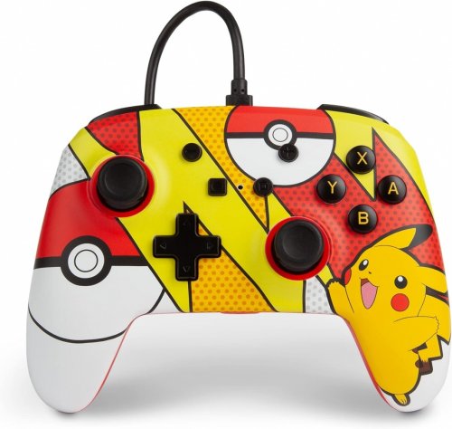 PowerA: Enhanced Wired Controller - Pokemon, Pikachu Pop Art