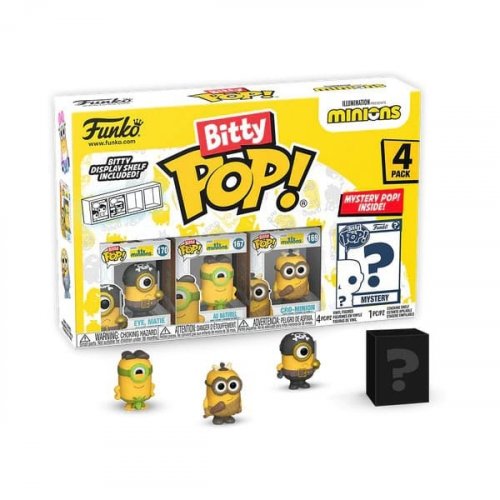 Funko Bitty Pop!: Minions - Eye Matie, 4-pack (2,5cm)