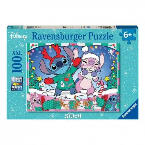 Palapeli: Disney - Stitch Christmas (100)