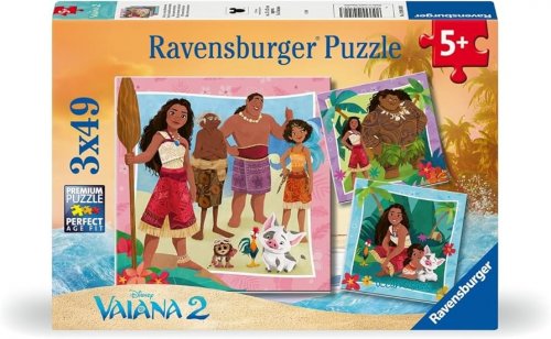 Palapeli: Disney - Vaiana 2 (3x49)
